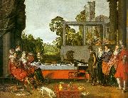 Willem Buytewech Merry Company in the Open Air China oil painting reproduction